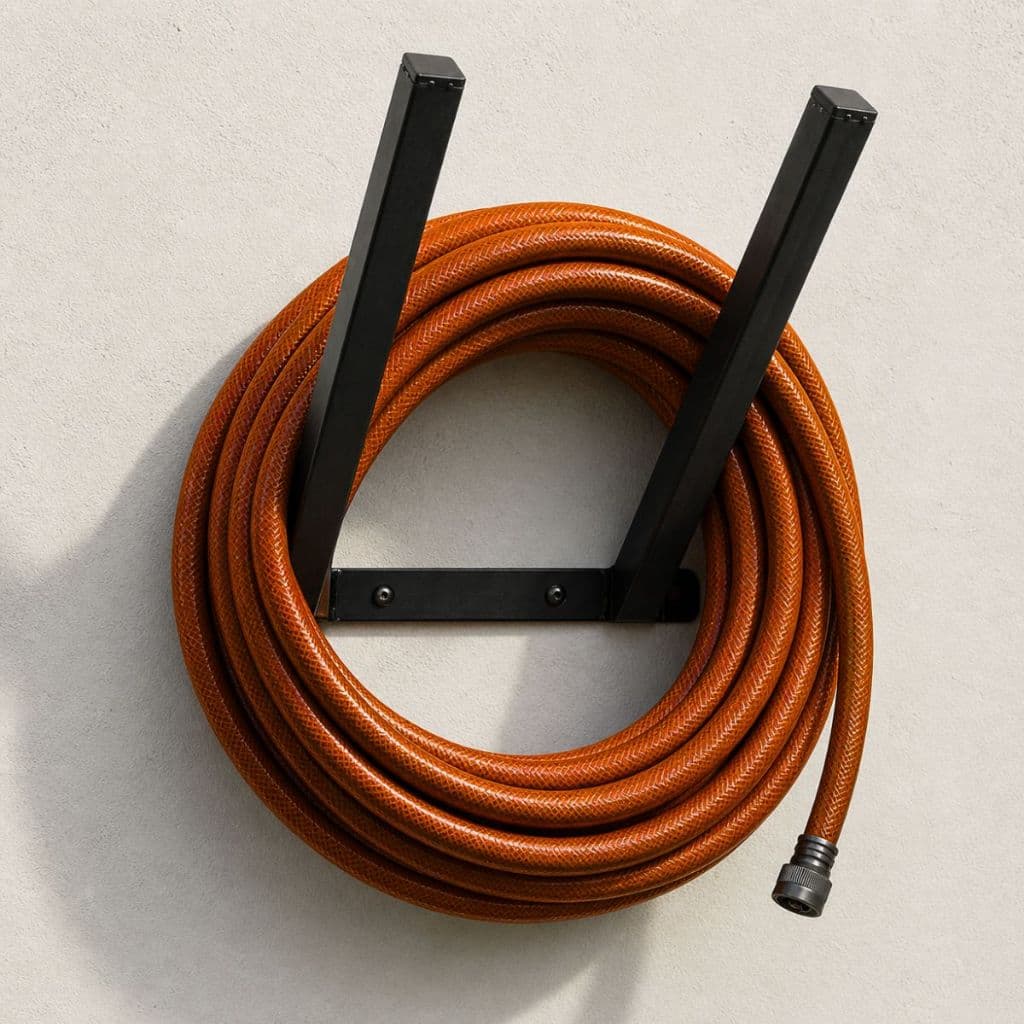 Suporte para Vassoura/Rodo/Pá e Mangueira de Parede Resistente