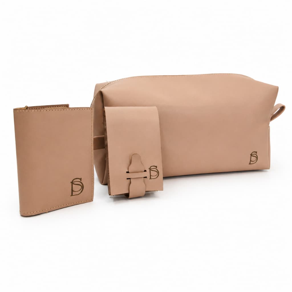 Kit Necessaire Porta Batom Porta Cartão Feminino Organização Viagem Praticidade Dia a Dia Maquiagem
