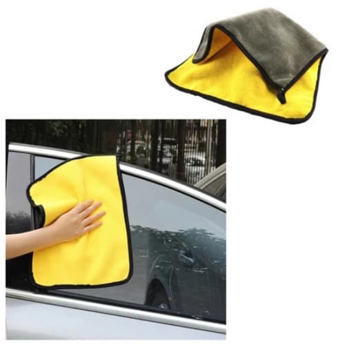 Pano Toalha  Microfibra automotiva alta absorção Dupla face Limpa Carros sem Arranhar, Multiuso e versátil