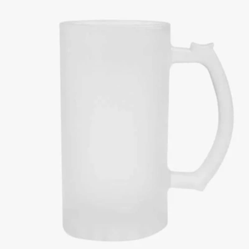 Kit 4 Canecas de Chopp Jateada Fosca Personalizada 475ml - Qualquer Arte