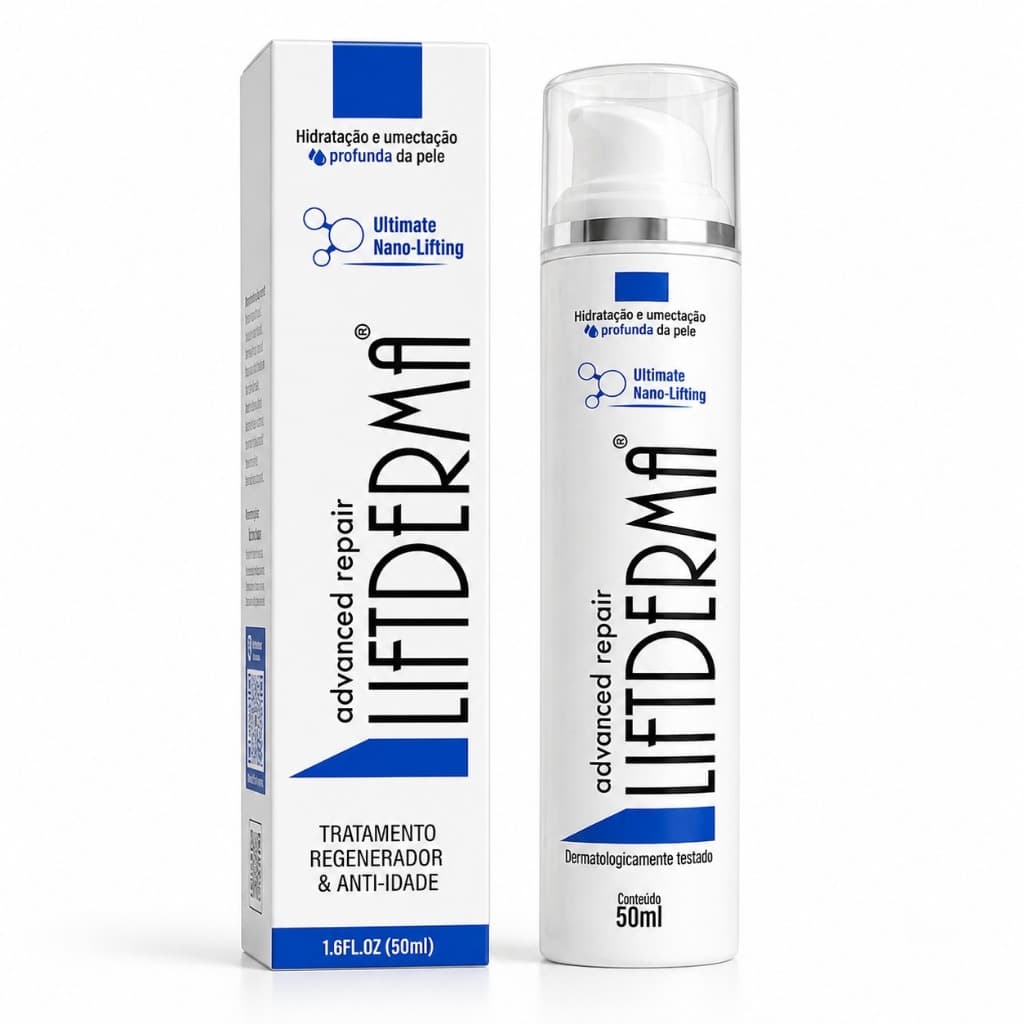 Hidratante Facial Liftderma Suaviza Linhas 50ml Rejuvenescedor Para Linhas De Expressão