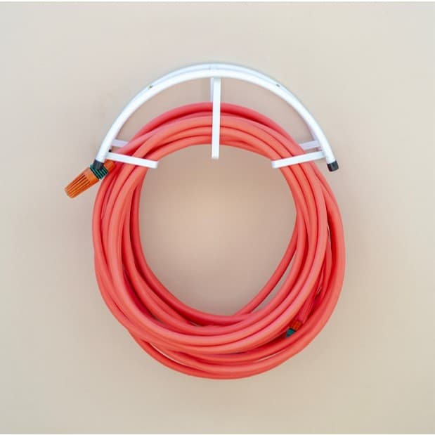 Suporte Mangueira Jardim Parede Organizador Fixo Enrolador Resistente 30m Metal
