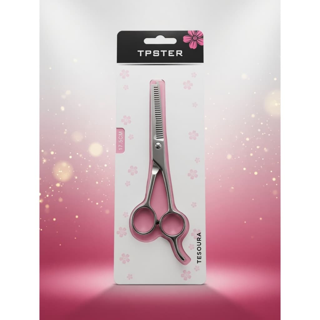 Tesoura Desbaste para Cabelos 6.0" Aço Inox Prata