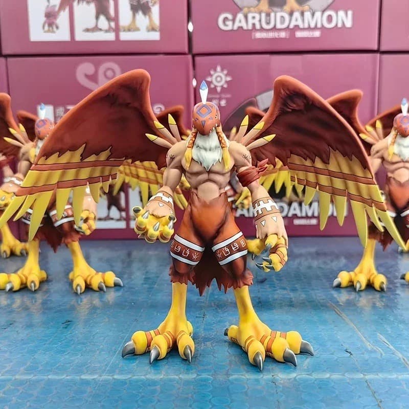 Garudamon 18cm Action Figure Digimon Colecionavel para Enfeite decoração presente geek adulto criança