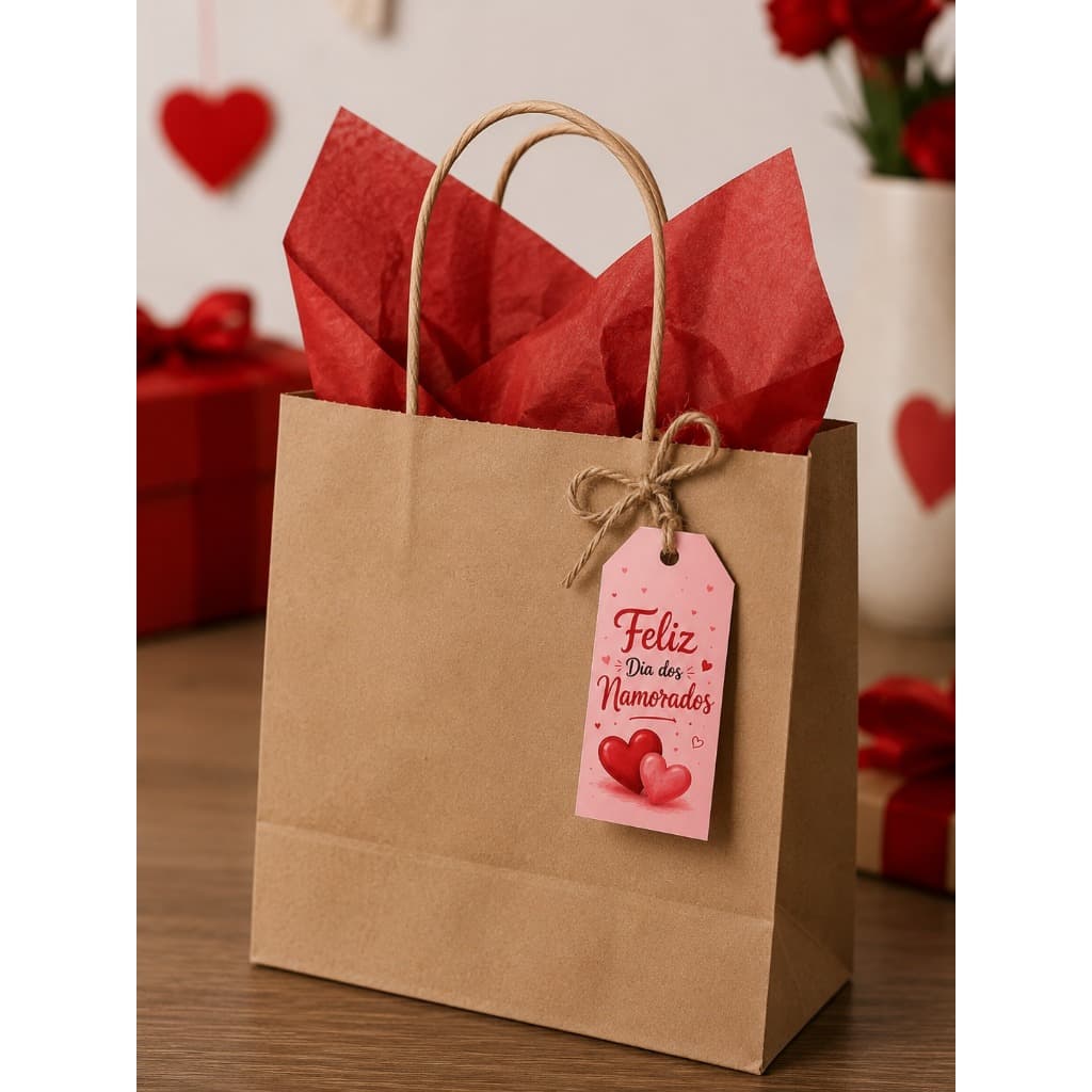 Envio rápido - kit 50/100 tags dia dos namorados | lembrancinha | casal