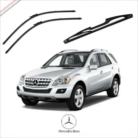 Kit Palhetas Mercedes ML 2008 a 2011 Dianteira + Traseira