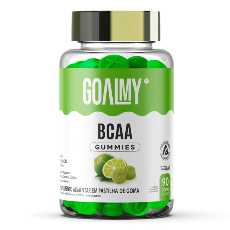 GOALMY GUMMIES BCAA - LEMON - 90 GOMAS