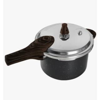 Panela de Pressão Ceramic Life Brinox Ø20cm 4,2 L Indução Granito compatível com fogão à gás, elétrico e vitrocerâmico