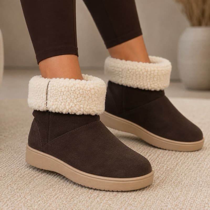 bota esquimó inverno de lã pelo sherpa blogueira 2 modos de usar 34 ao 39 cano medio eskimo viajem viagem frio 2026