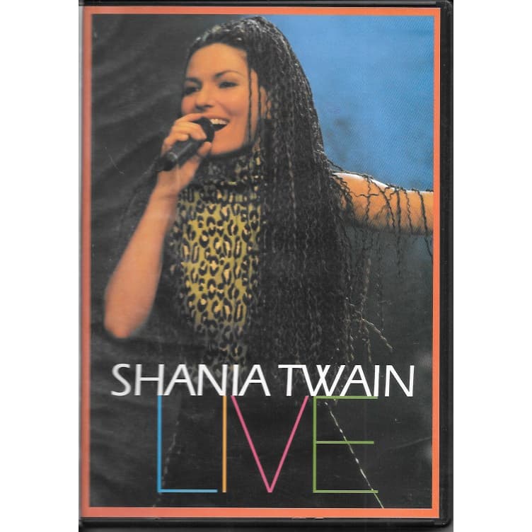 DVD: Shania Twain live (música de estilo country rock, pop) disco de vídeo digital (nacional)