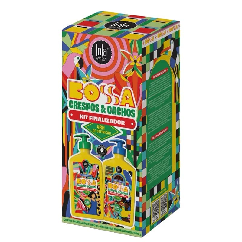 Lola Cosmétics Kit Bossa Crespos e Cachos Edição 2026