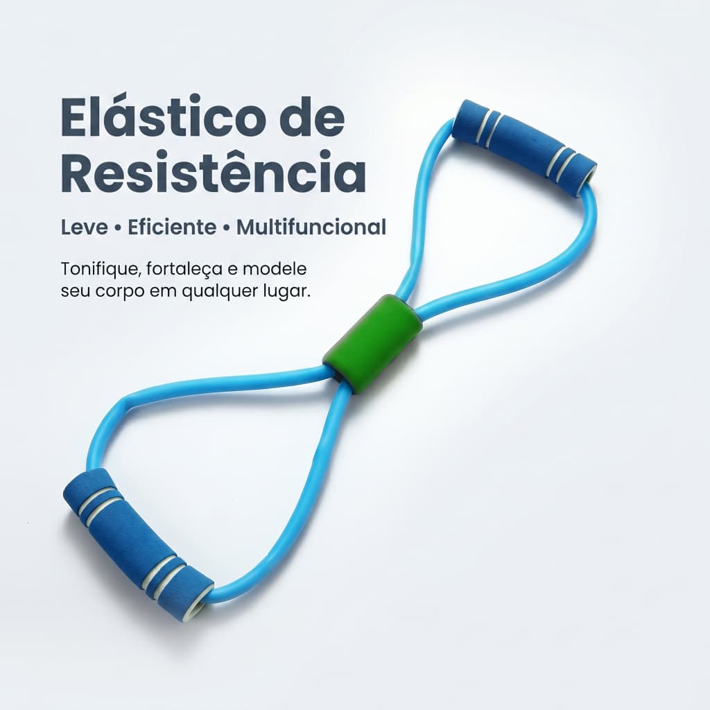 Elastico de Resistência para Treino Fitness - Ideal para Academia e Casa