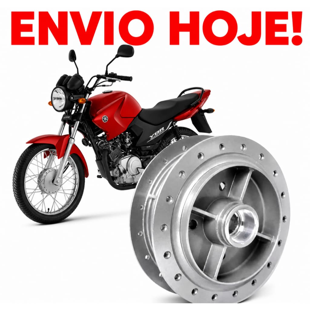 Cubo DE FREIO TRASEIRO YBR FACTOR 125 K 2016 YBR FACTOR 150 E 2016 até 2018