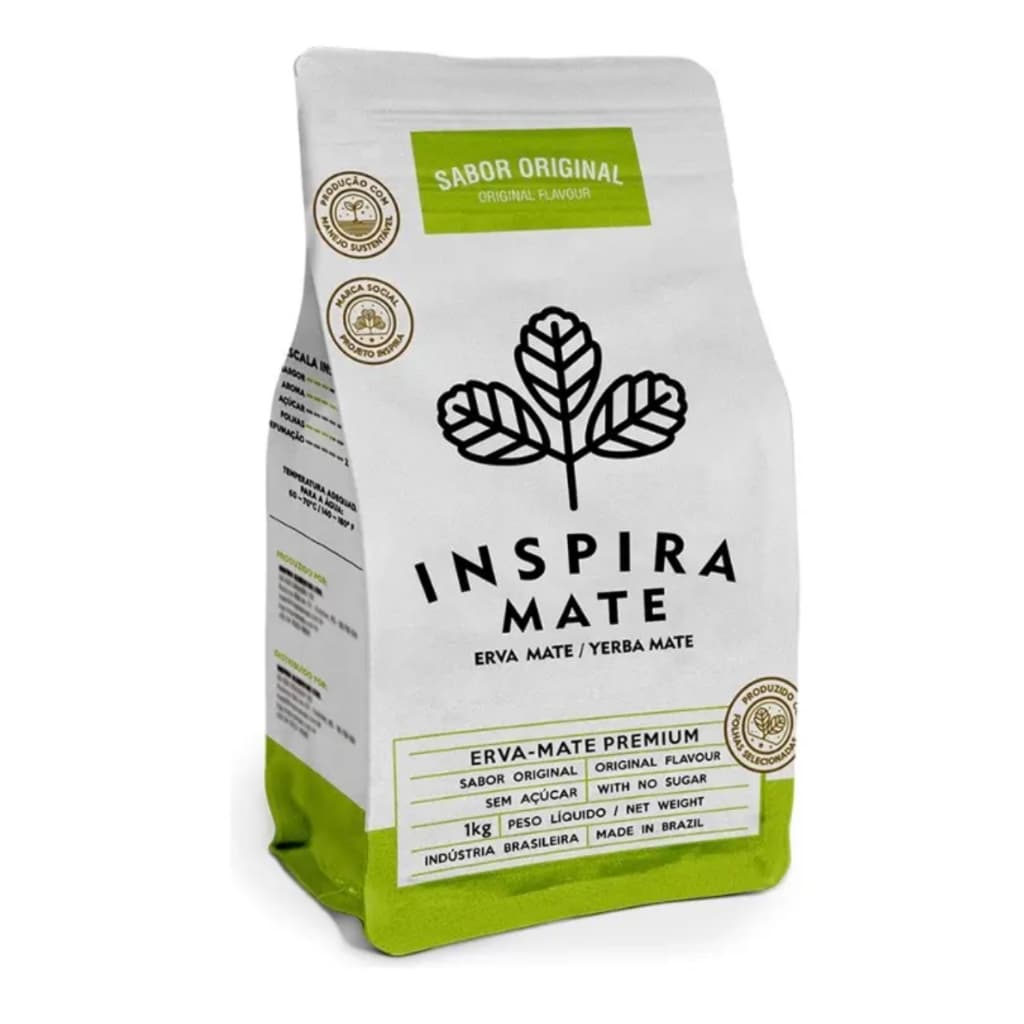Erva Mate Inspira Mate Tradicional Premium Original
