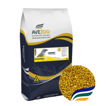 Bananinha Natural Avezoo - 5kg para Trinca Ferro e Sábia