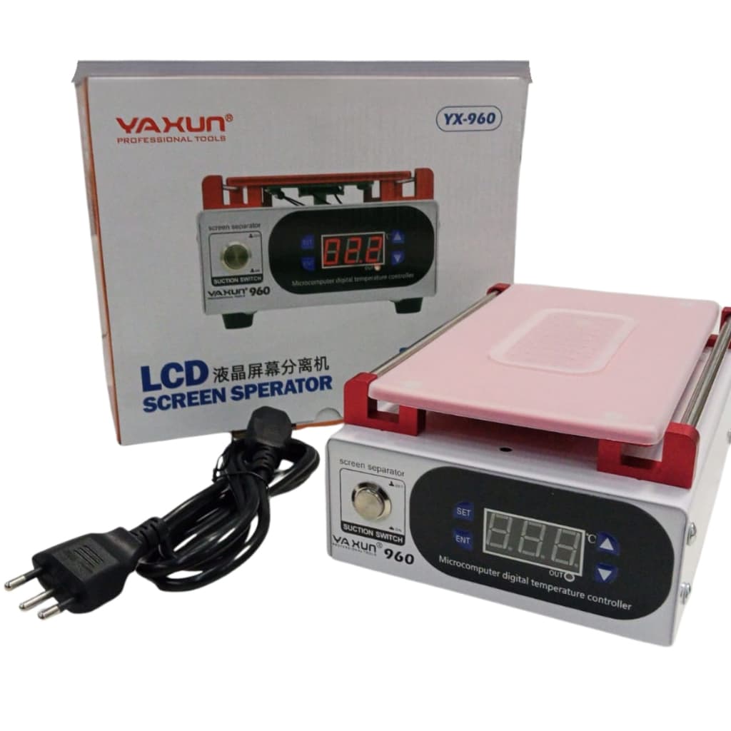 Máquina Separadora de Tela LCD Celular a Vácuo Yaxun Sucção Aquecimento YX-960 Bivolt YX-960