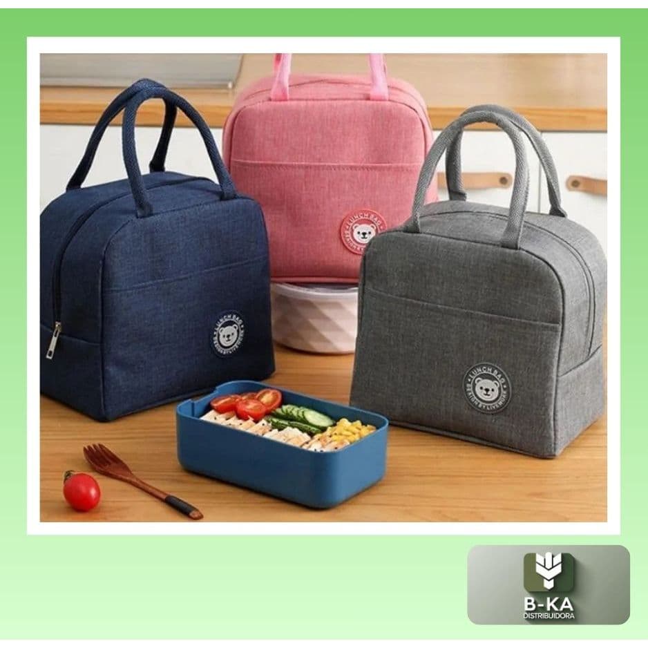 Bolsa Térmica Portátil com Isolamento Térmico Eficiente para Lancheira