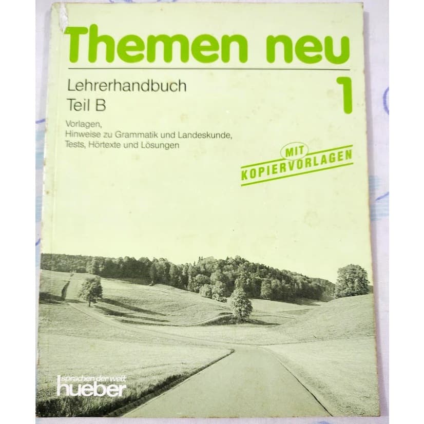 Livro: Themen Neu 1 Lehrerhandbuch Teil B