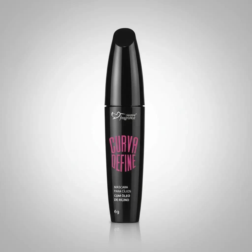 Máscara Para Cílios com Óleo de Rícino CURVA DEFINE Suave 6g