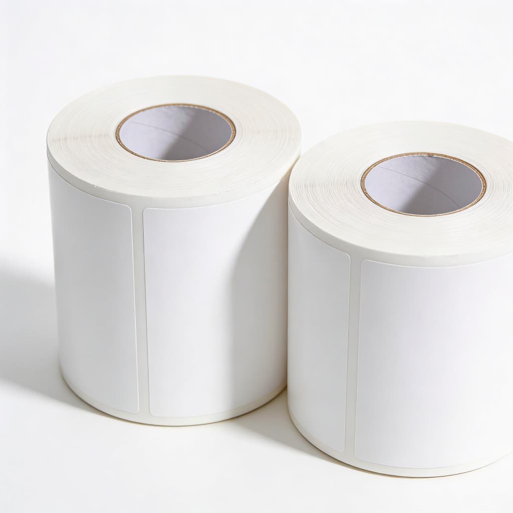 Kit 5 Rolos Etiqueta Couchê 100x70mm - Alta Qualidade, Multiuso