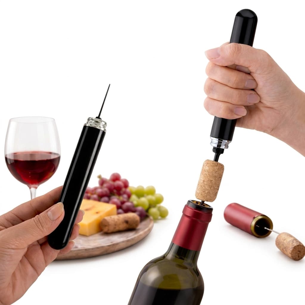 Saca Rolha Vinho Abridor de vinho abridor de garrafa de vinho 20 Cm Profissional