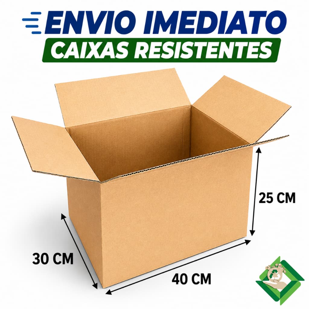 Pac 10 Caixas Forte 40x30x25 Melhor Preço E Custo-benefício