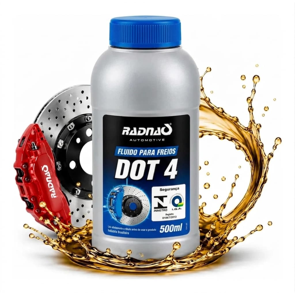 Fluido Freio DOT4 Radnaq 500ml