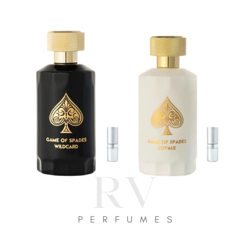 Combo Perfumes Árabes Masculinos – Game of Spades Wildcard + Game of Spades Royale | Luxo e Alta Performance