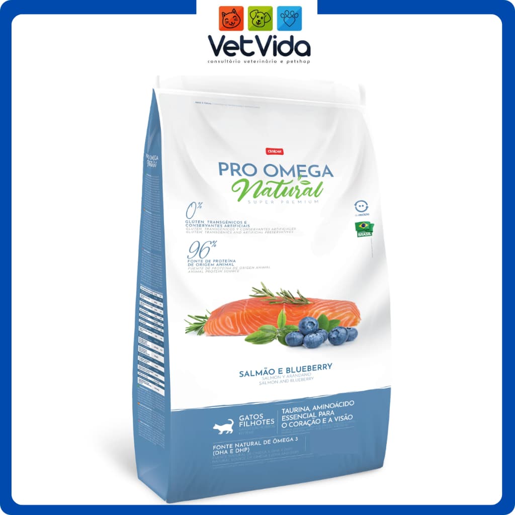 Ração Pro Omega Natural Gatos Filhotes - Todos