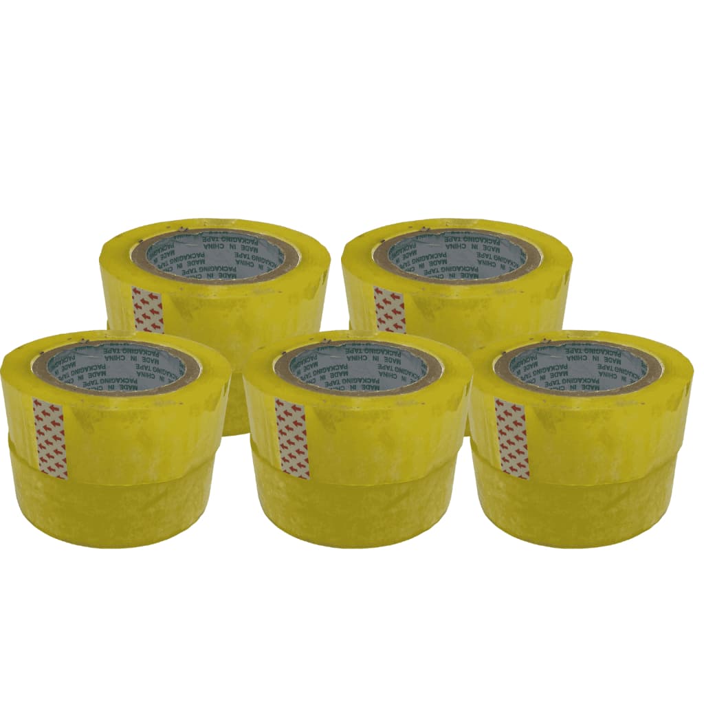 Kit Econômico 10 Rolos Fita Transparente 500M Uso Profissional