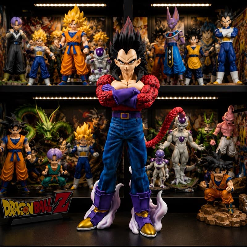 Action Figure Vegeta Super Sayajin 4 29Cm Dragon Ball GT Banpresto