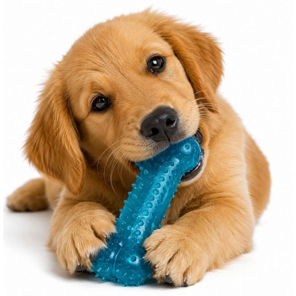 Osso De Borracha - Brinquedo - Mordedor - Para Cachorro - Anti Estresse
