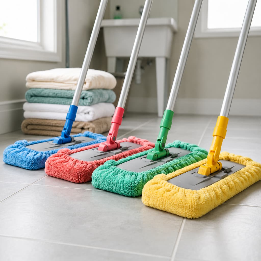 Kit 2 Capa de Rodo Pano de Chão Microfibra Capa Reutilizável Limpeza Prática