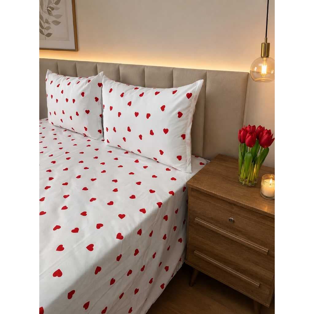 Jogo De Lençol Estampado S/ Elástico Algodão 180 Fios Cama Solteiro Queen King Decoração Confortável