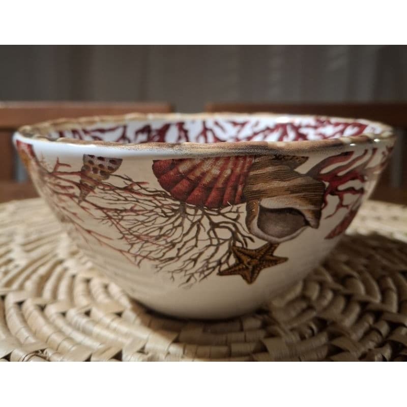 Bowl mediterrâneo 500 ml cerâmica.