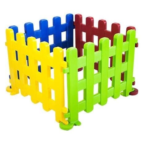 Cercadinho Infantil Fazendinha 4 Peças Proteção Anti UV