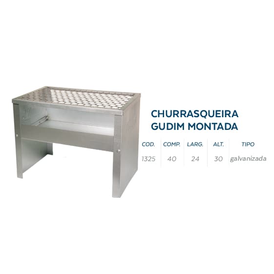 Churrasqueira Portátil Gudim