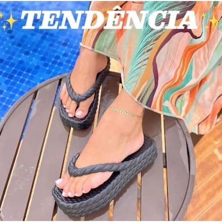Chinelo Plataforma Feminino em EVA – Leve, Macio e Confortável
