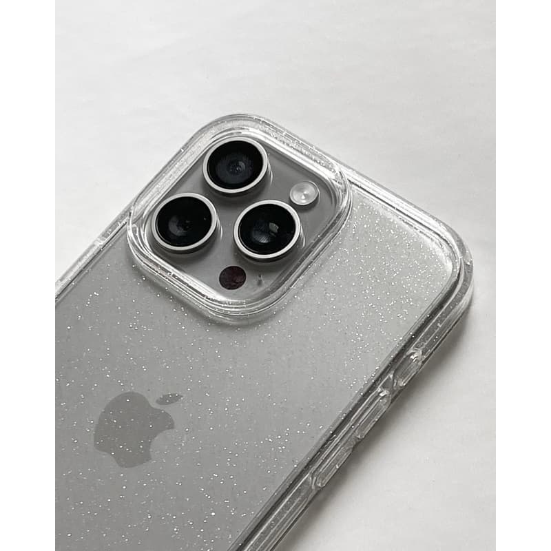 Capa Capinha Brilhosa Rígida Grossa Fibra de Capacete Ultra Resistente com Brilho Para Iphone 11/12/13/14/15/16/17