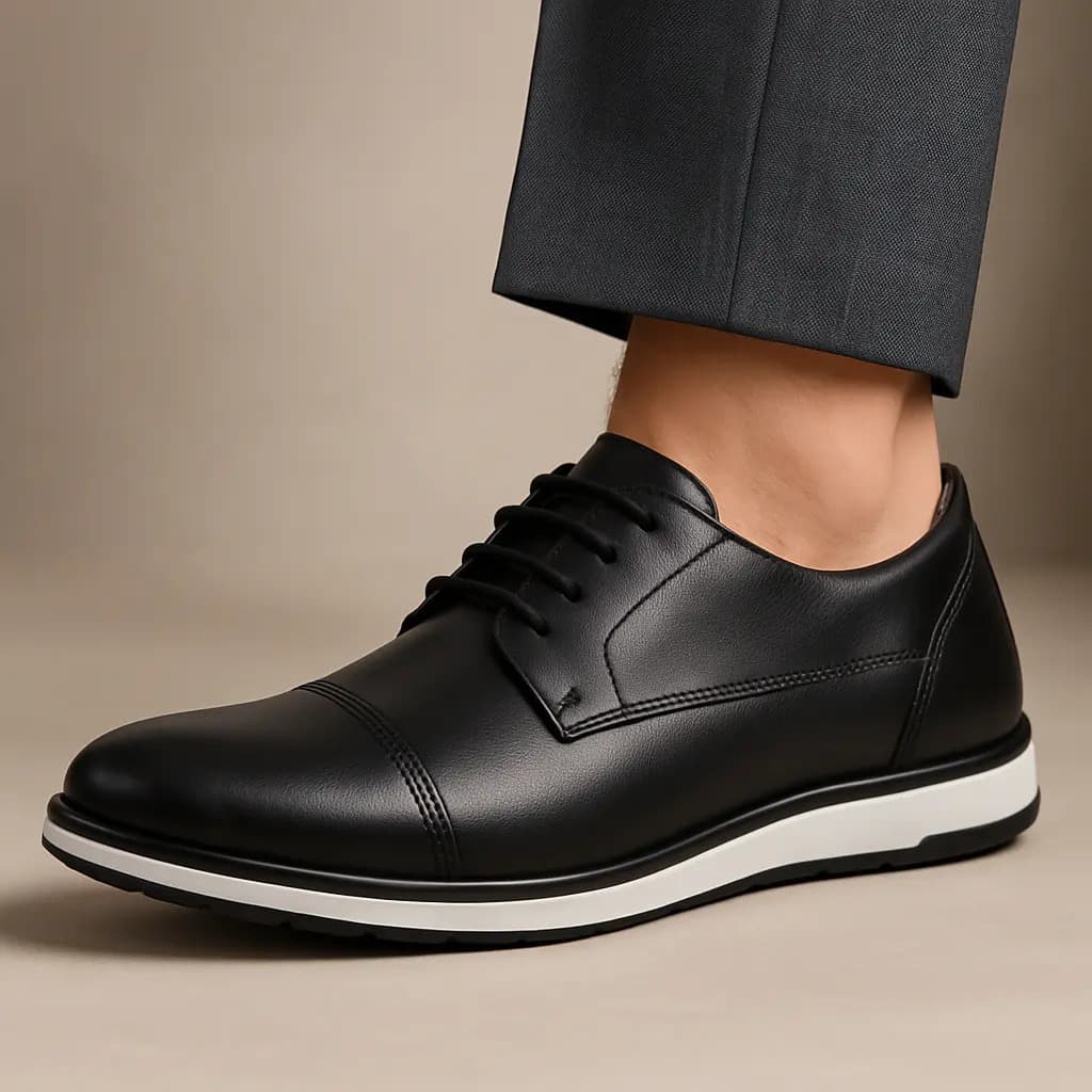 Sapato social sapatenis oxford masculino confortavel envio imediato novidade preto marrom estiloso