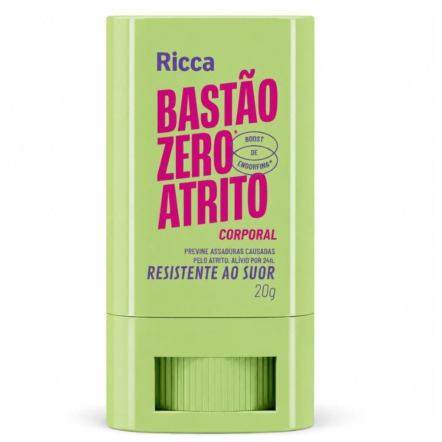 Bastão Zero Atrito Corporal 20g - Ricca