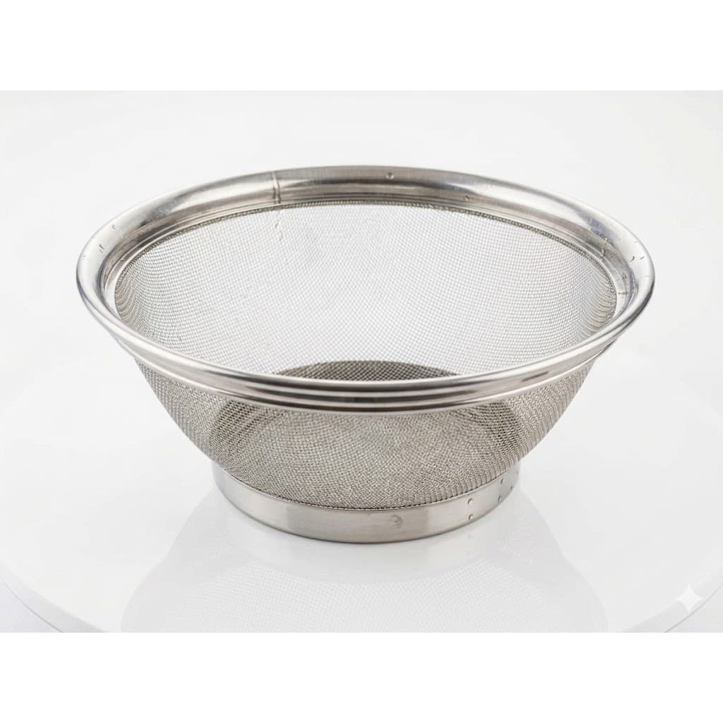 Cesta De Inox Escorredor Peneira Malha Fina 22cm Premium Original