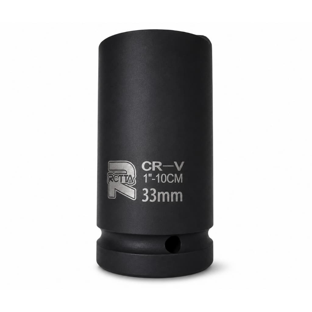 Chave Soquete De Impacto Sextavado Longo Encaixe De 1 Poleg. 33mm