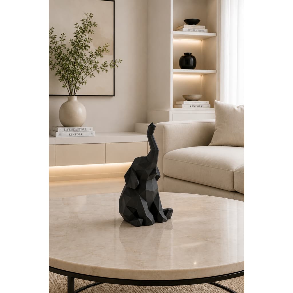 Elefantes Decorativos- Modernos para Sala, Quarto, Escritório - Decoração - Elefante 9cm