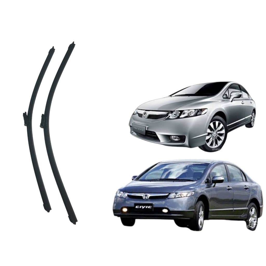 Kit Palheta Limpador de Para-Brisa Específica Honda Civic (2007 a 2011)
