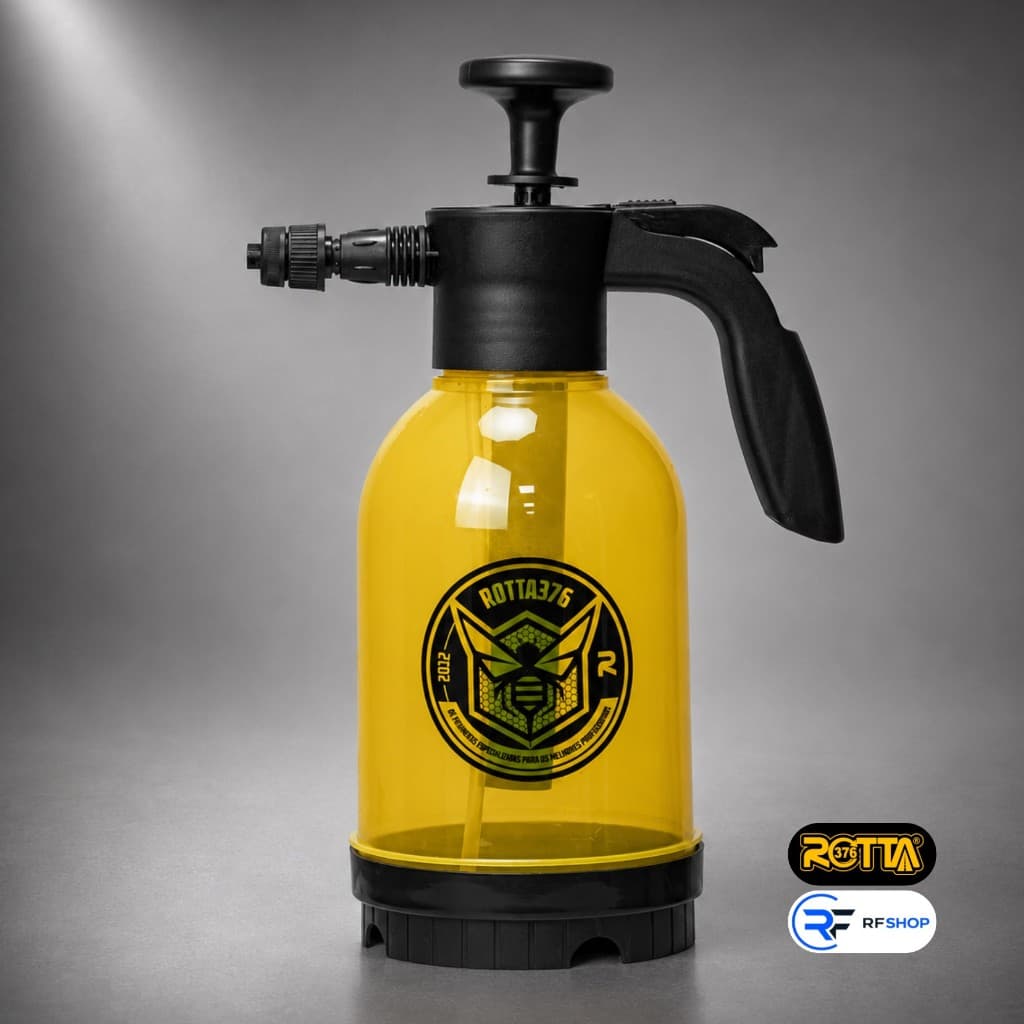 Pulverizador Manual Profissional Com 3 Bicos Gerador Espuma 2L Rotta 376 Qualidade Premium Snow Foam Estética Aut