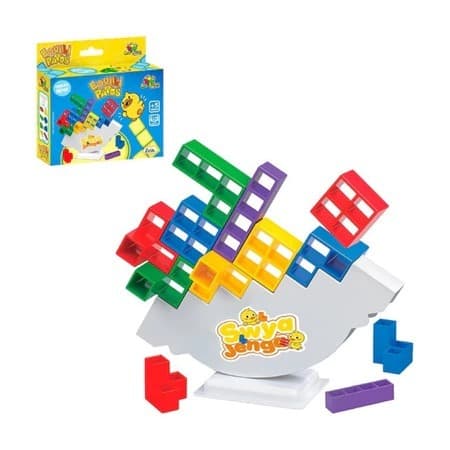 Jogo de Mesa Equilibre os blocos Equilipatos Mini