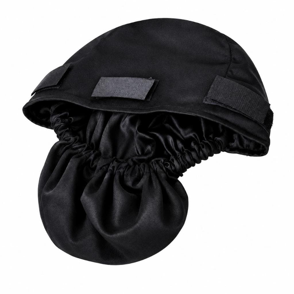 Touca Protetora  de cabelo para capacete de cetim
