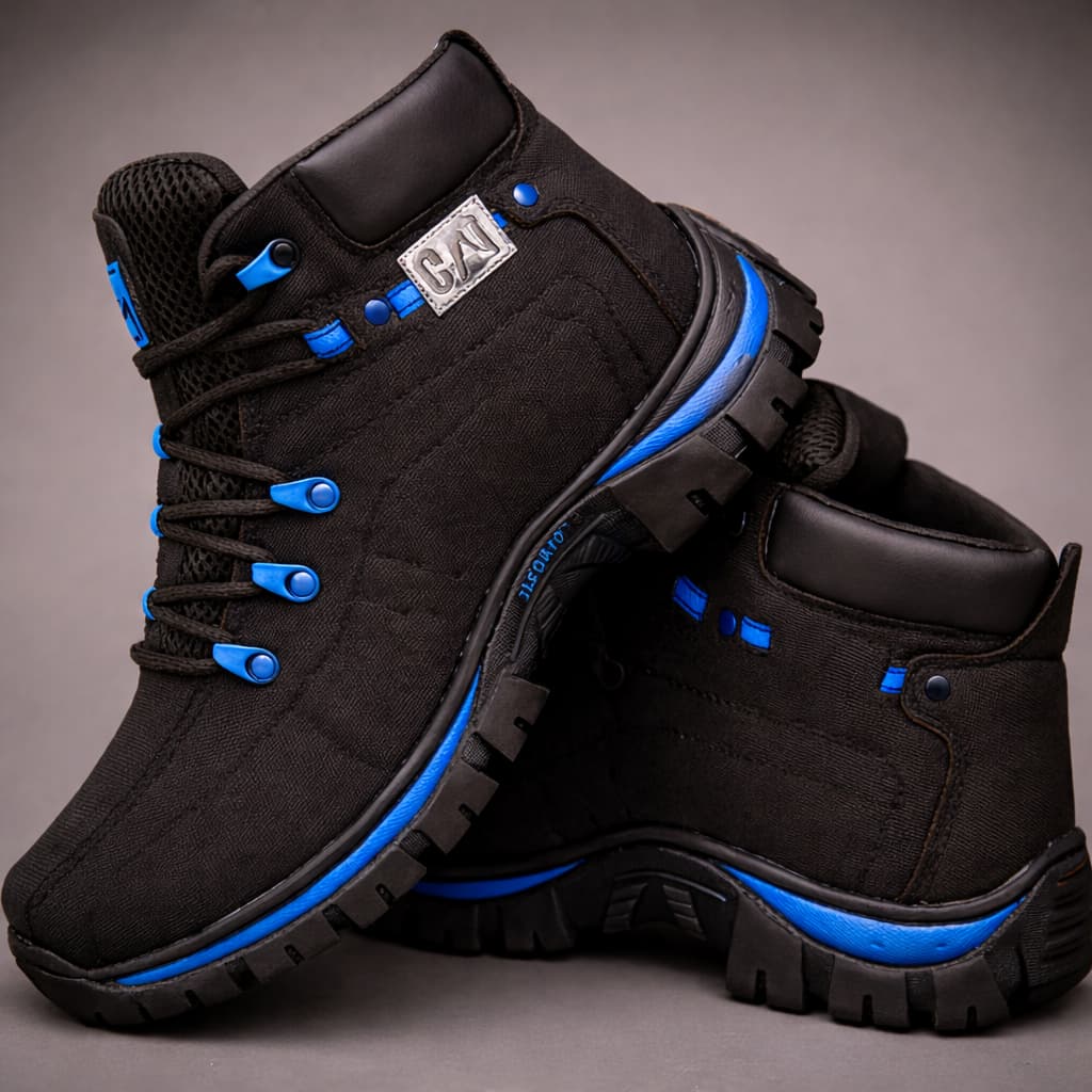 Bota Coturno CATERPILLAR  Masculino Adventure Resistente Costurado Antiderrapante