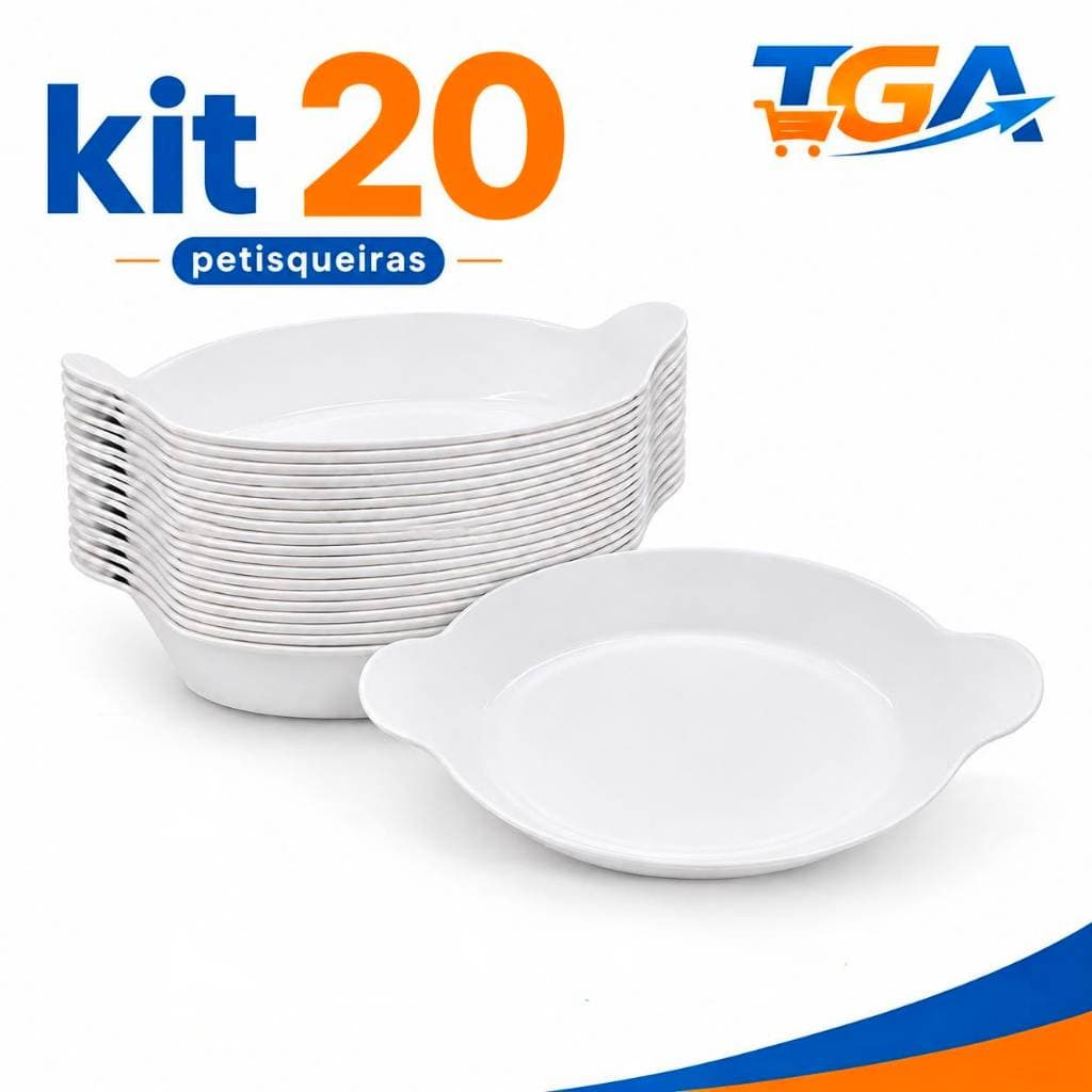 Kit 20 Petisqueira Barquinha Canoa Petiscos Churrasco Festa Frios Para Servir Amendoim Caldo Branca